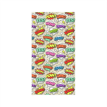 Comic Pop Art — Unisex Neck Gaiter (SPF 50+)