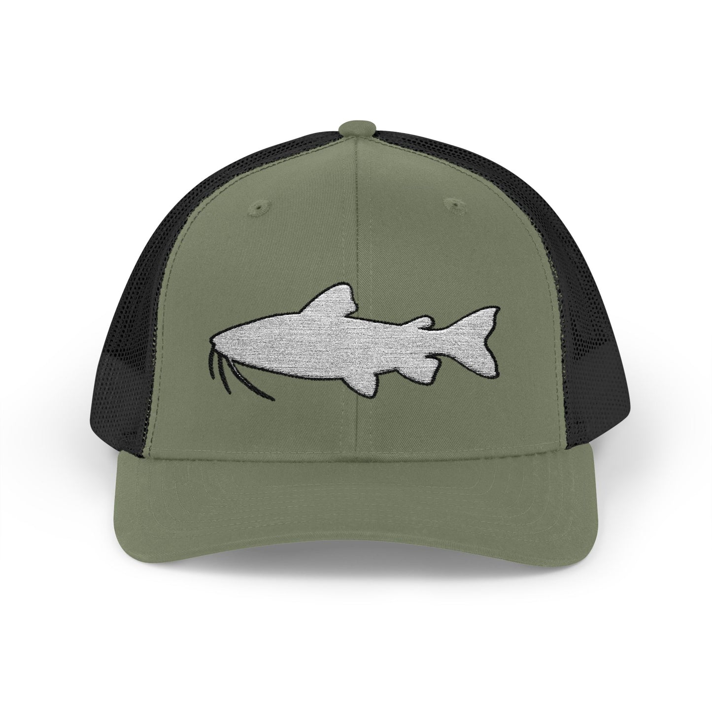Catfish Silhouette — Embroidered Baseball Cap