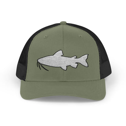 Catfish Silhouette — Embroidered Baseball Cap
