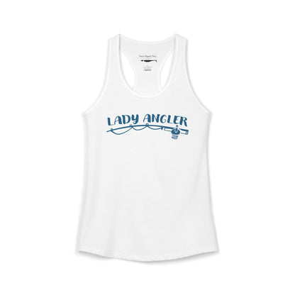 Lady Angler — Women’s Racerback Tank