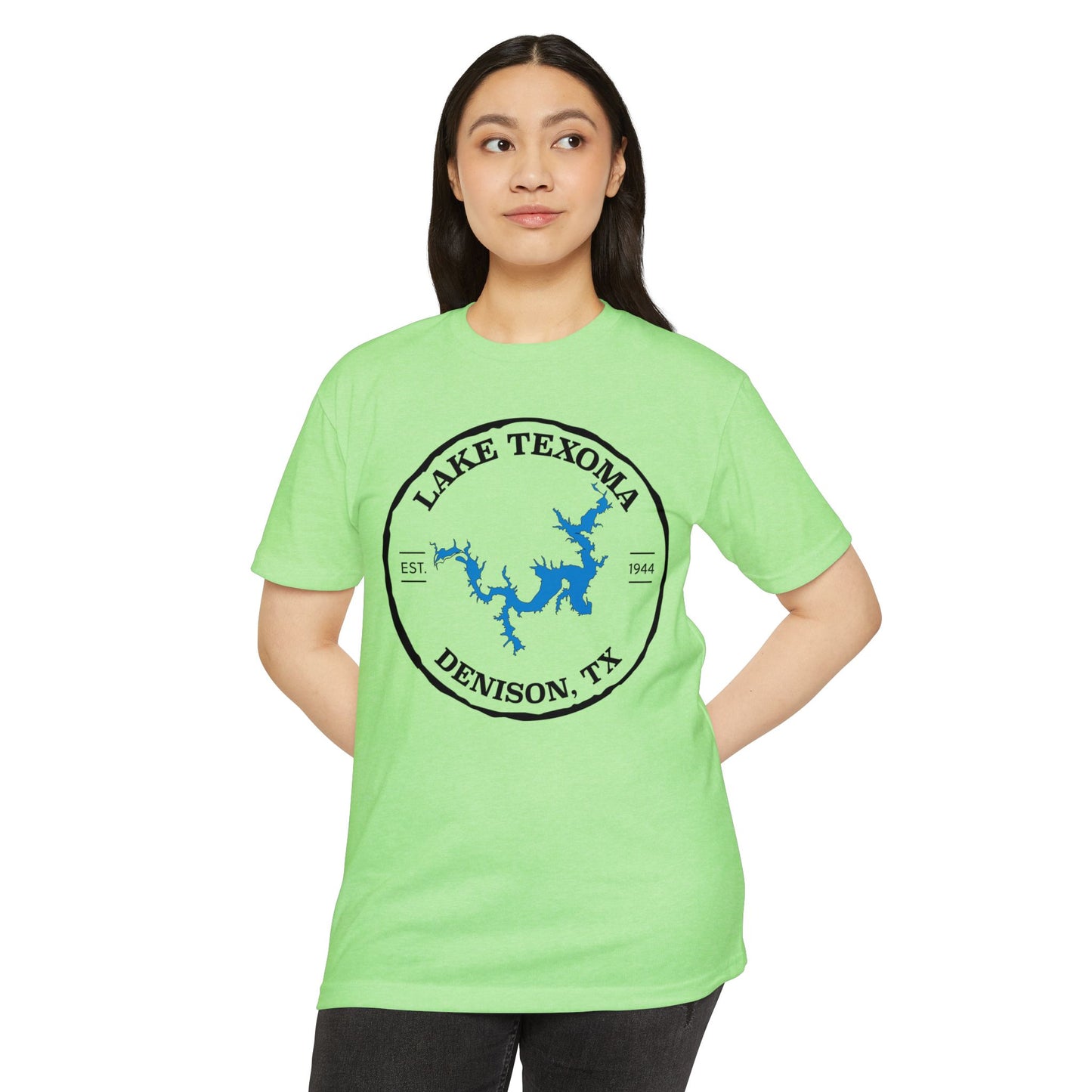 Lake Texoma — Unisex Cotton-Poly Blend T-Shirt