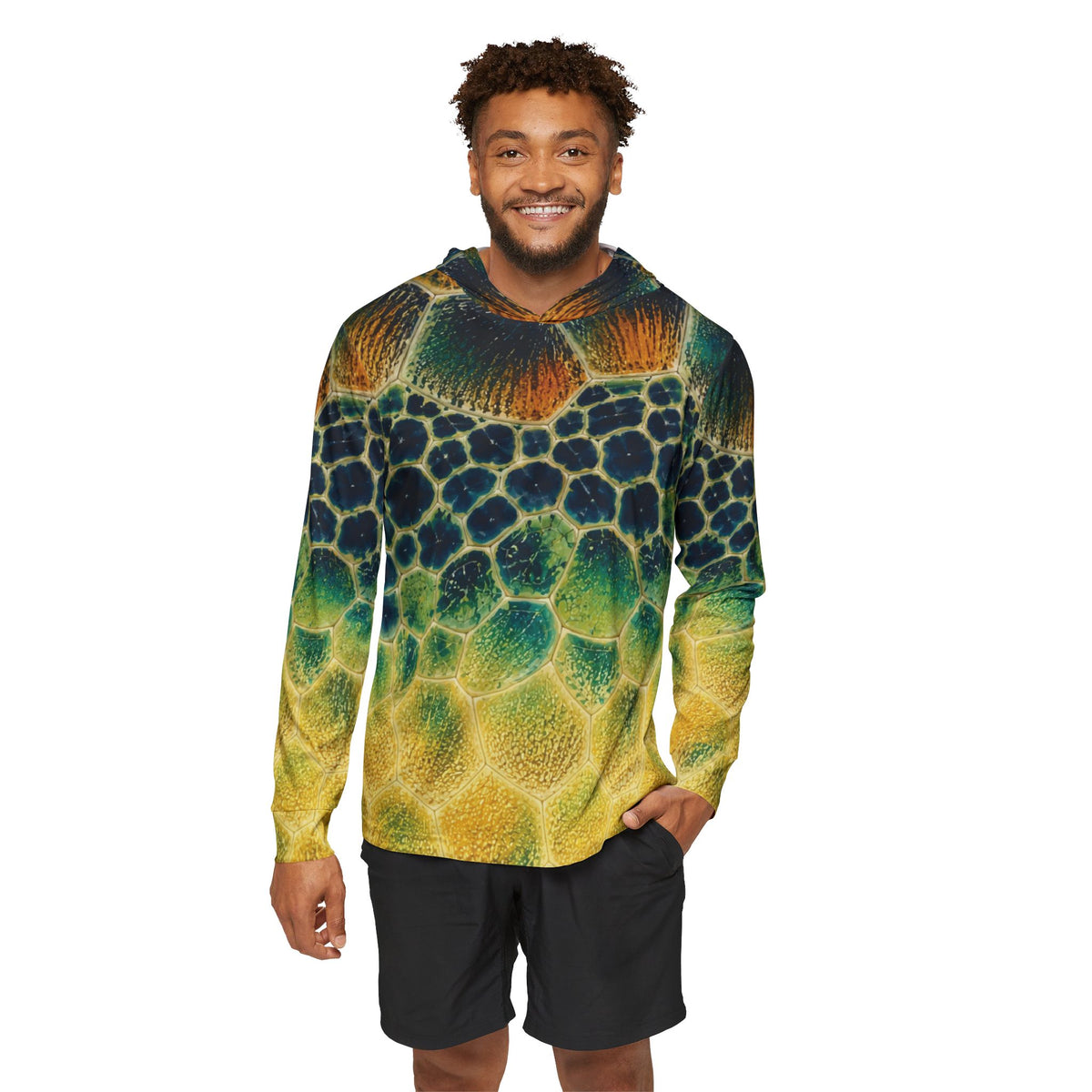 Sea Turtle — Unisex Fishing Pullover Hoodie (SPF 50+)