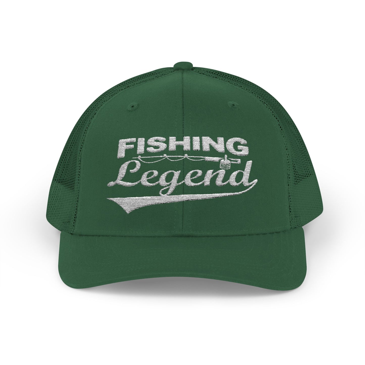 Fishing Legend — Embroidered Baseball Cap