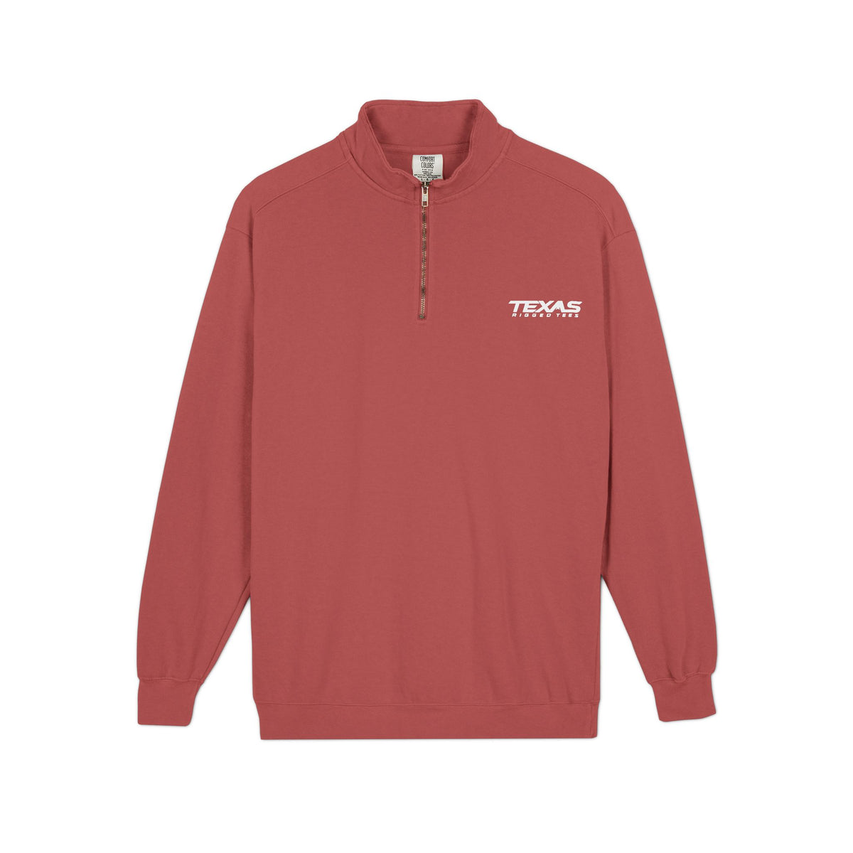 Texas Rigged Tees — Unisex Heavyweight Quarter-Zip Pullover