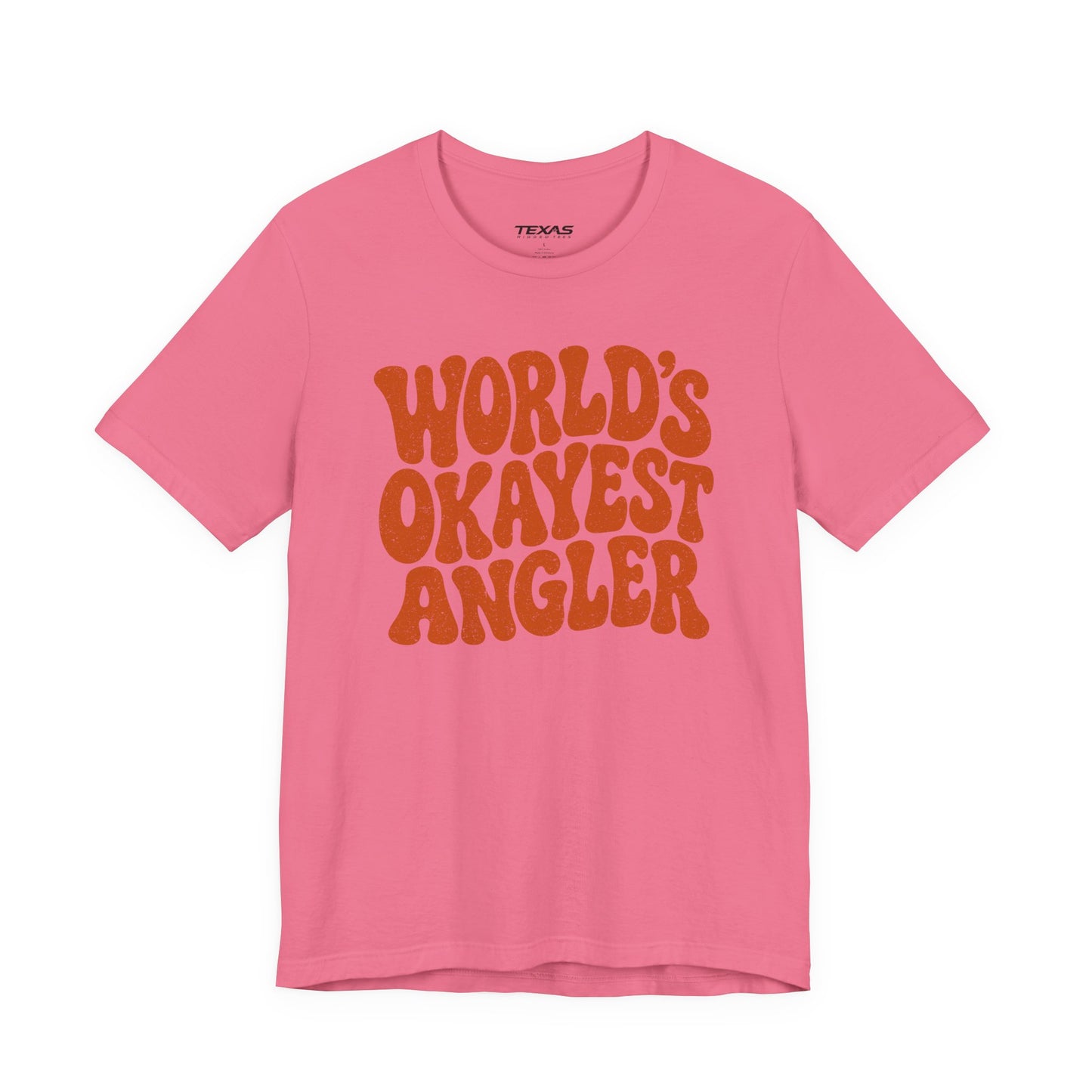 World's Okayest Angler — Unisex Cotton Tee