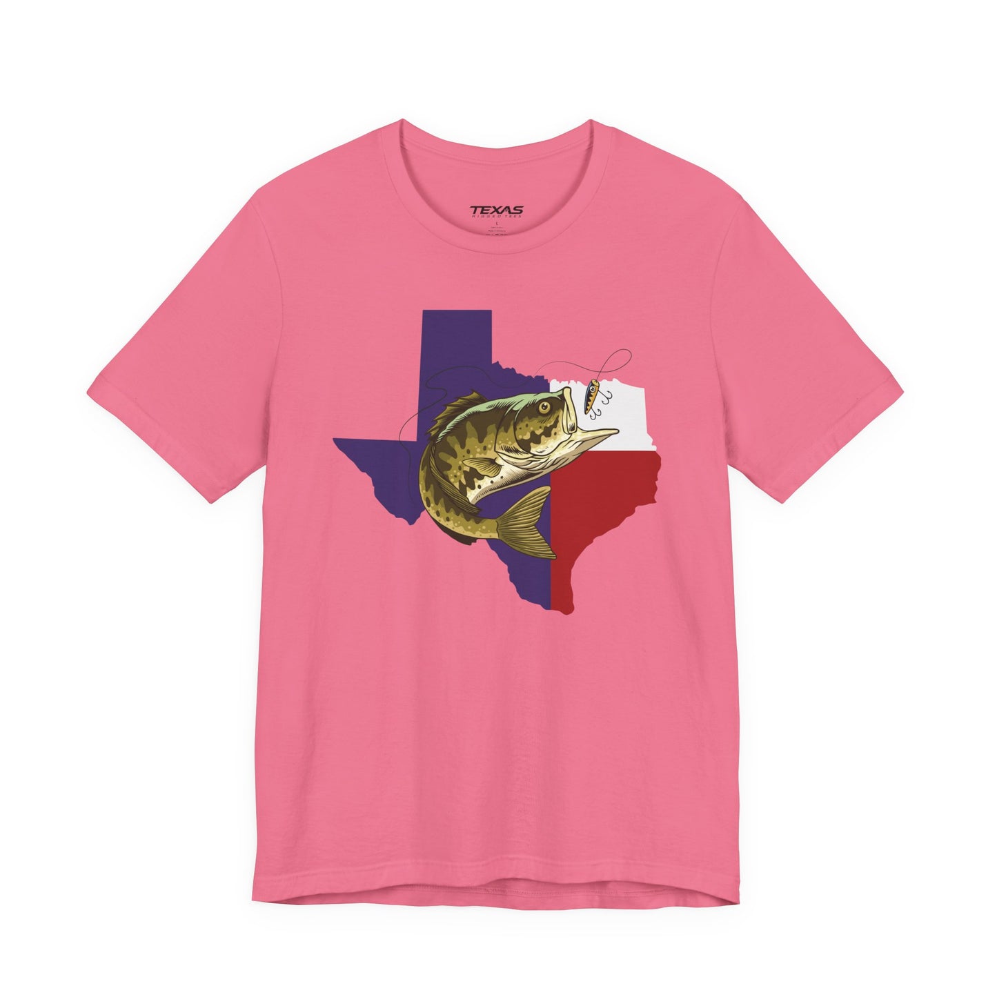 Texas Bass Fishing — Unisex Cotton Tee