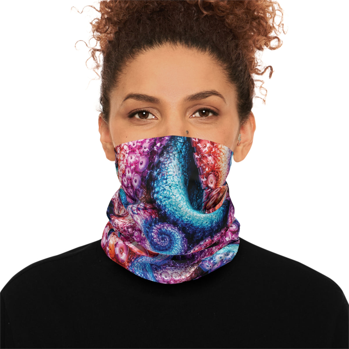 Colorful Octopus — Unisex Neck Gaiter (SPF 50+)