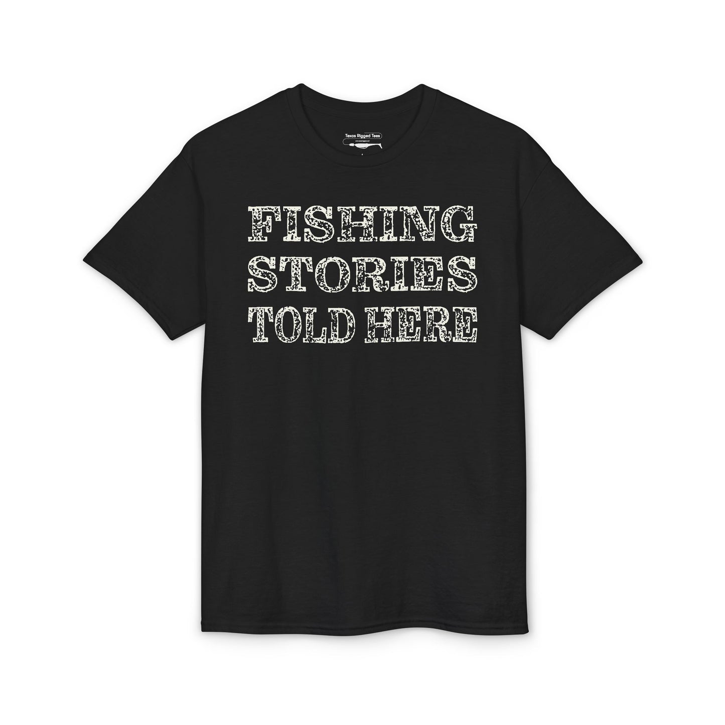 Fishing Stories Told Here — Unisex DryBlend® T-Shirt