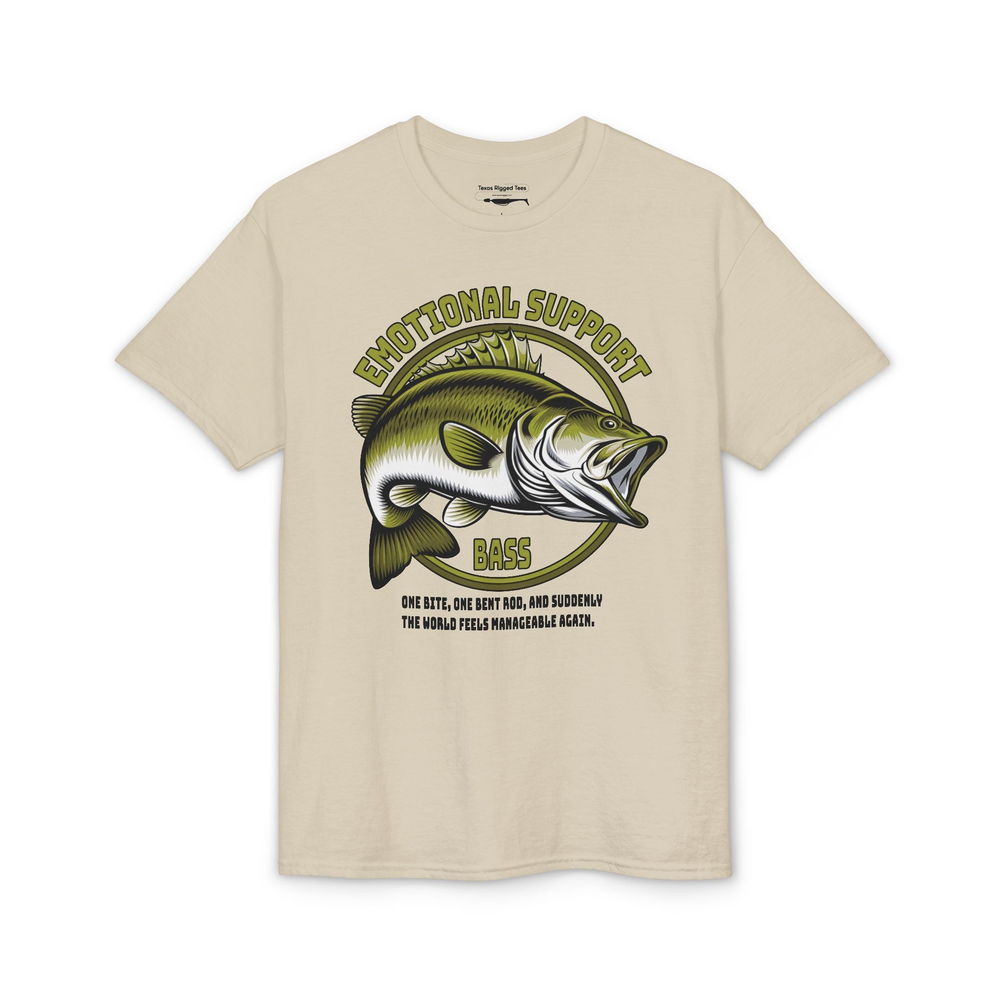 Emotional Support Bass — Unisex DryBlend® T-Shirt