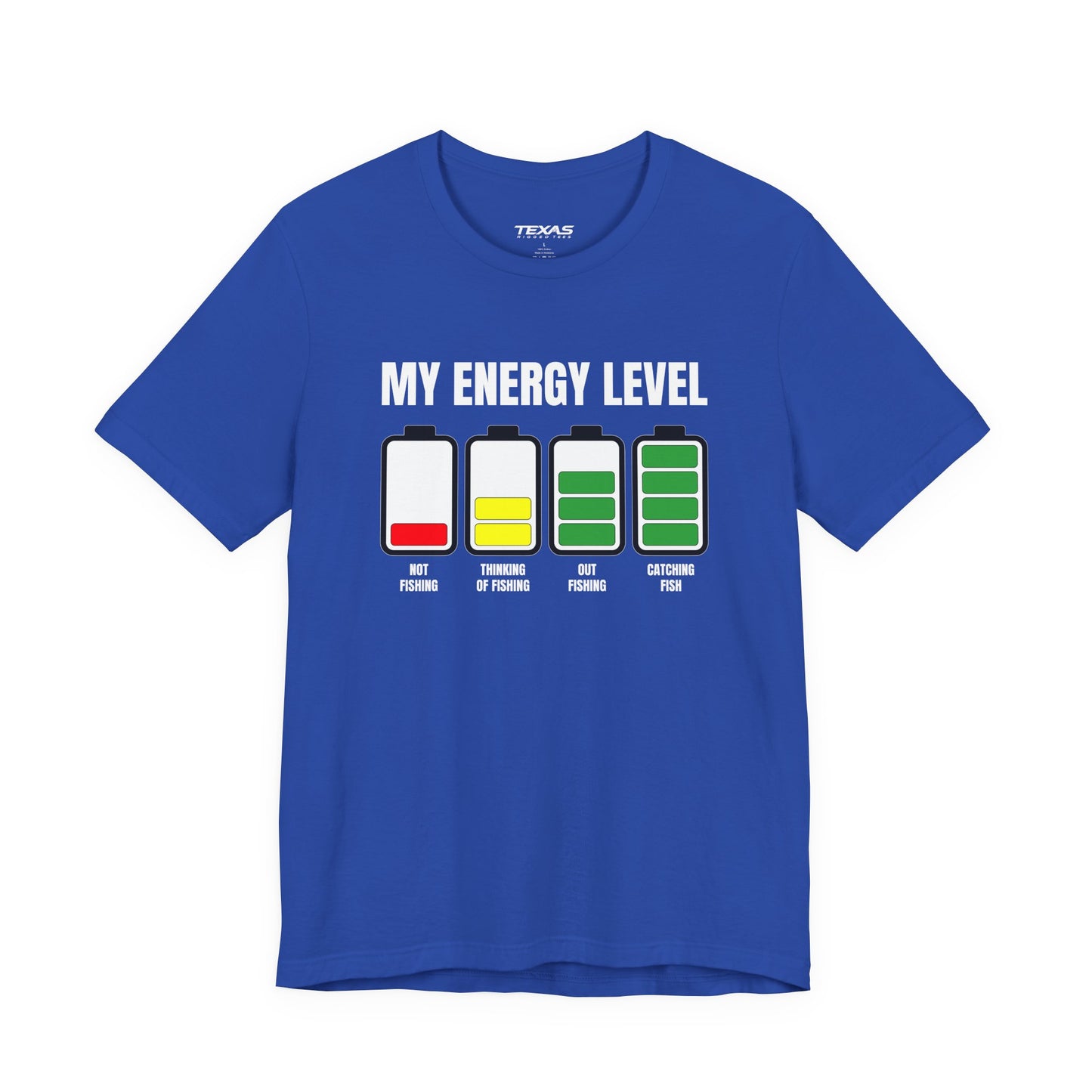 My Energy Level — Unisex Cotton Tee