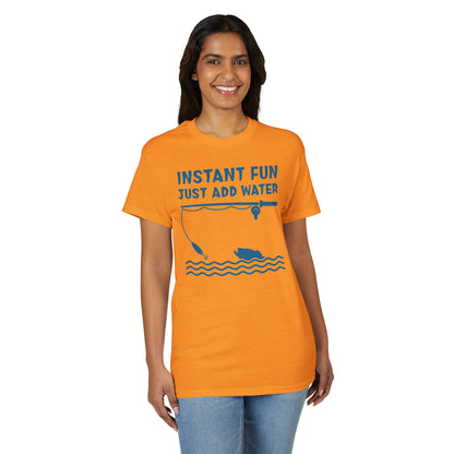 Instant Fun, Just Add Water — Unisex DryBlend® T-Shirt
