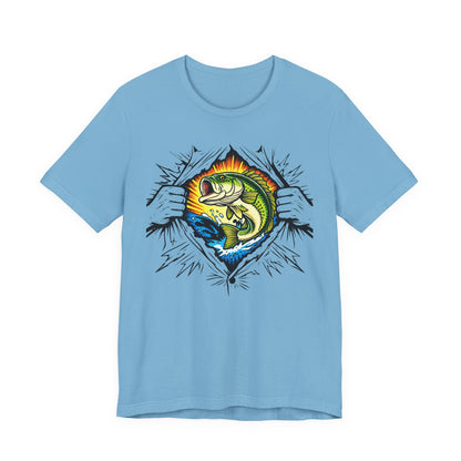 Fishing Is My Superpower — Unisex Cotton Tee