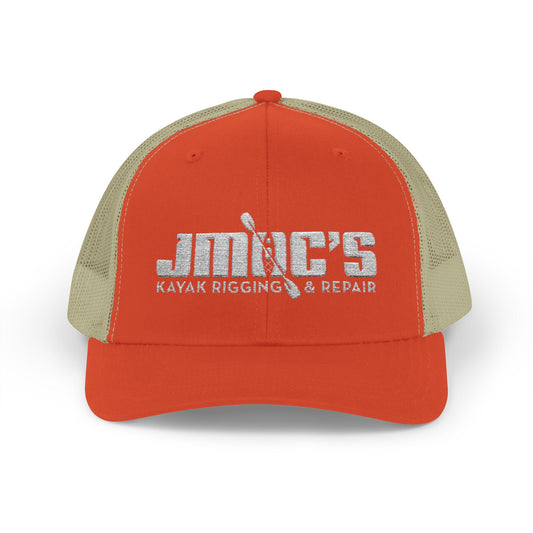 JMOC's Kayak Rigging & Repair (Light Logo) — Embroidered Baseball Cap