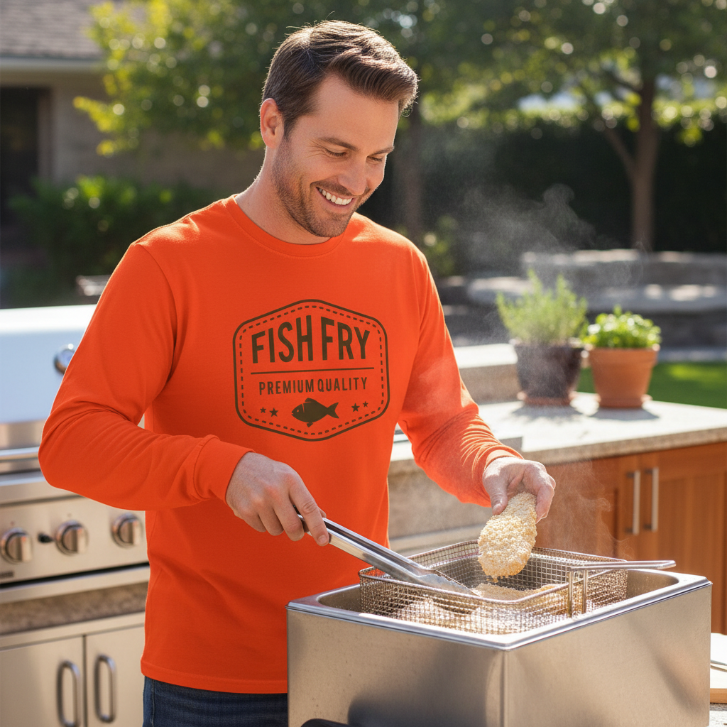 Fish Fry — Unisex Long Sleeve T-Shirt