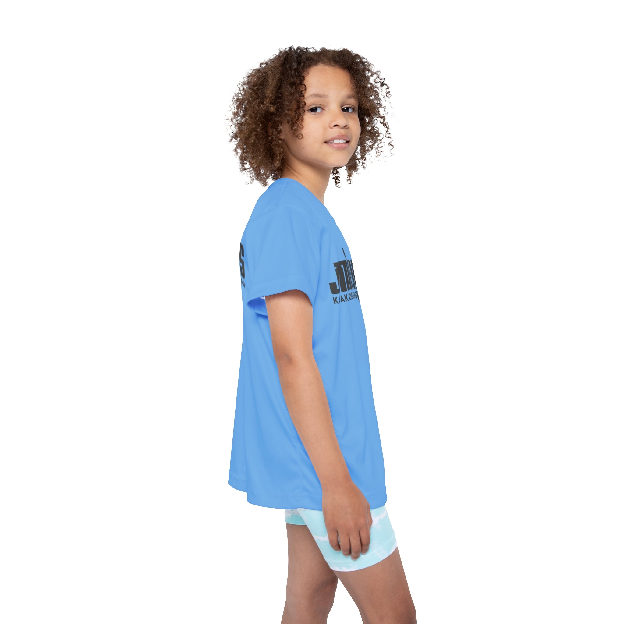 JR Mocaby Kid's Jersey Light Blue