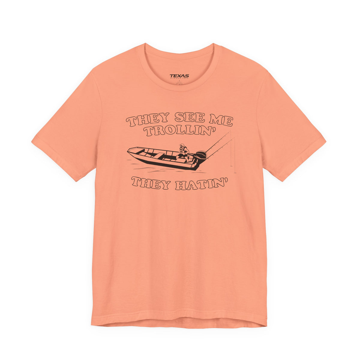 They See Me Trollin’, They Hatin’ — Unisex Cotton Tee