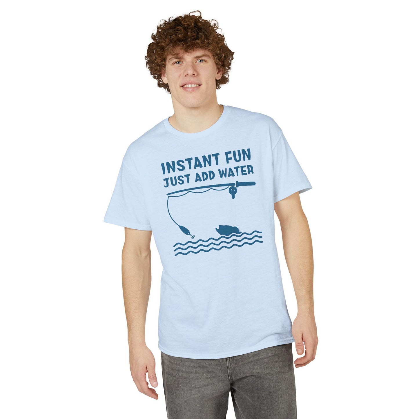 Instant Fun, Just Add Water — Unisex DryBlend® T-Shirt