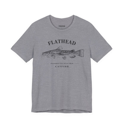 Flathead Catfish — Unisex Cotton Tee