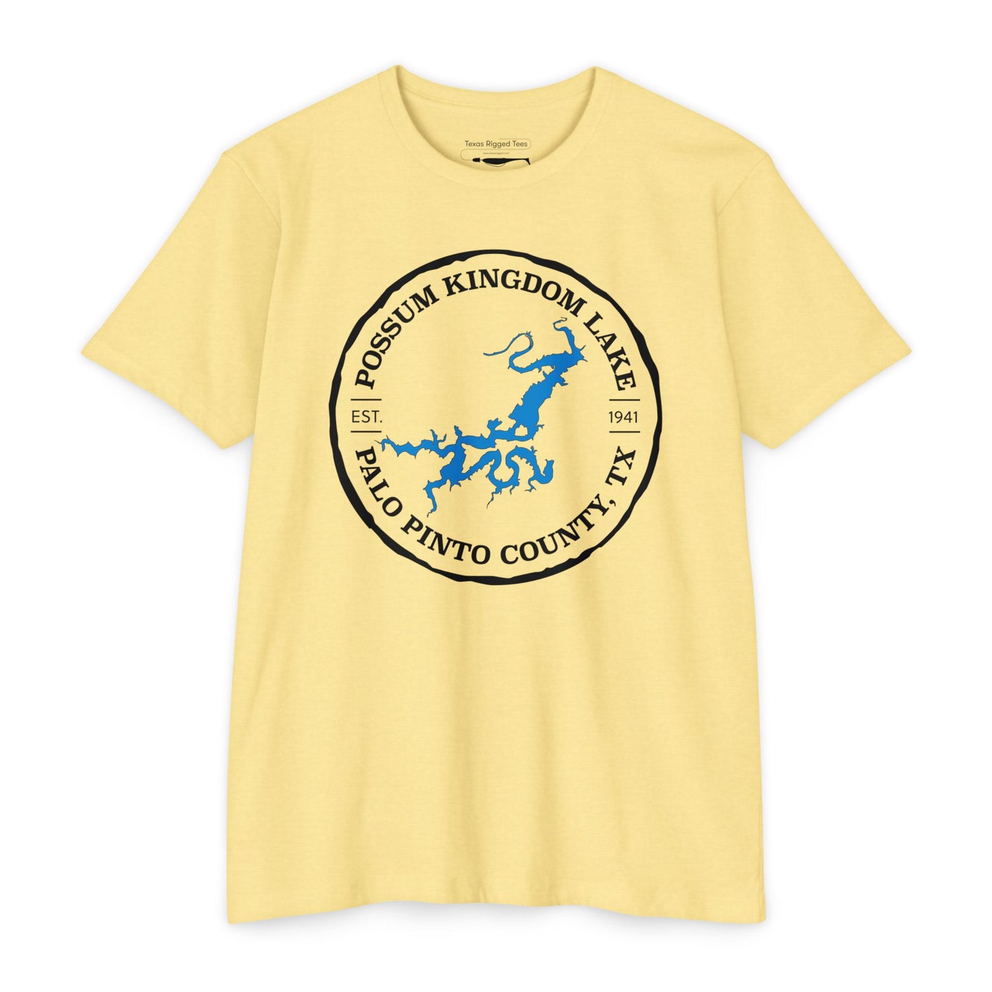Possum Kingdom Lake — Unisex Cotton-Poly Blend T-Shirt