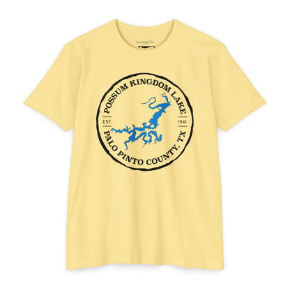 Possum Kingdom Lake — Unisex Cotton-Poly Blend T-Shirt