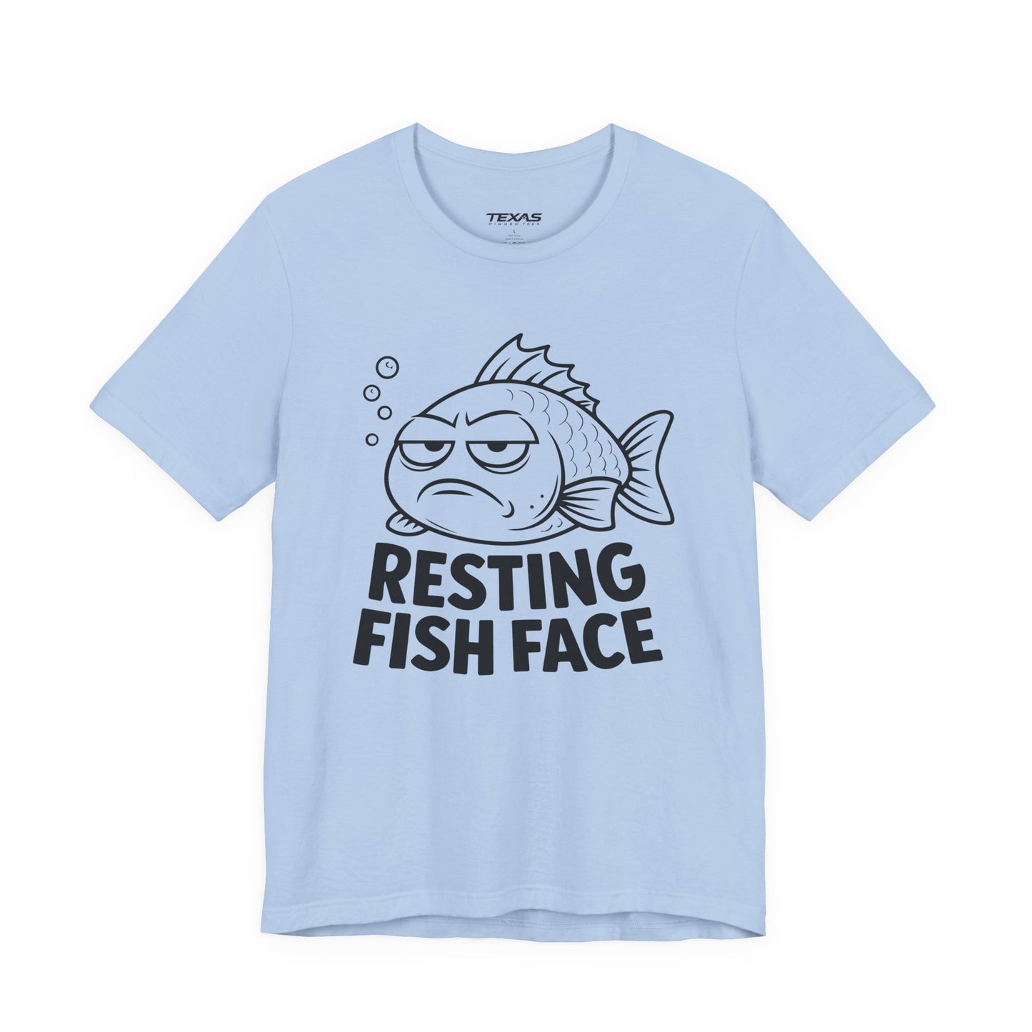 Resting Fish Face — Unisex Cotton Tee