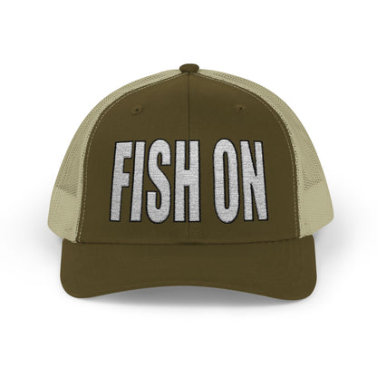 FISH ON — Embroidered Baseball Cap