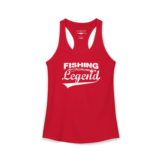 Fishing Legend — Women’s Racerback Tank