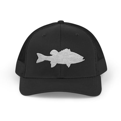 Bass Silhouette — Embroidered Baseball Cap