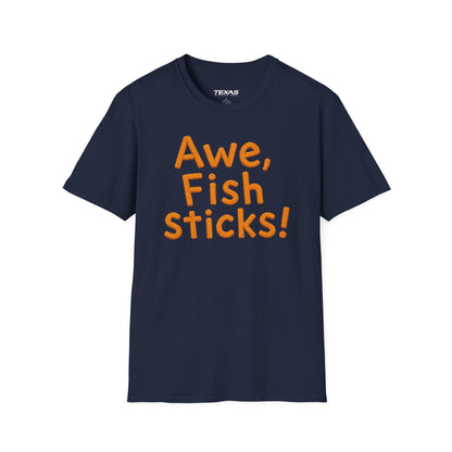 Awe, Fish Sticks! — Unisex Cotton Tee