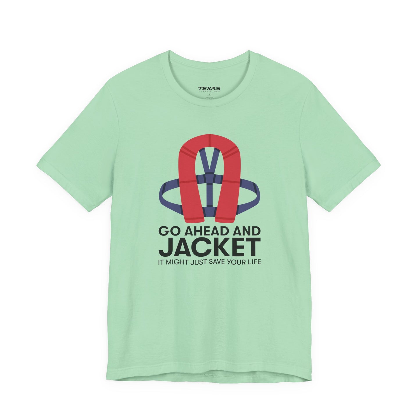 Go Ahead and Jacket — Unisex Cotton Tee