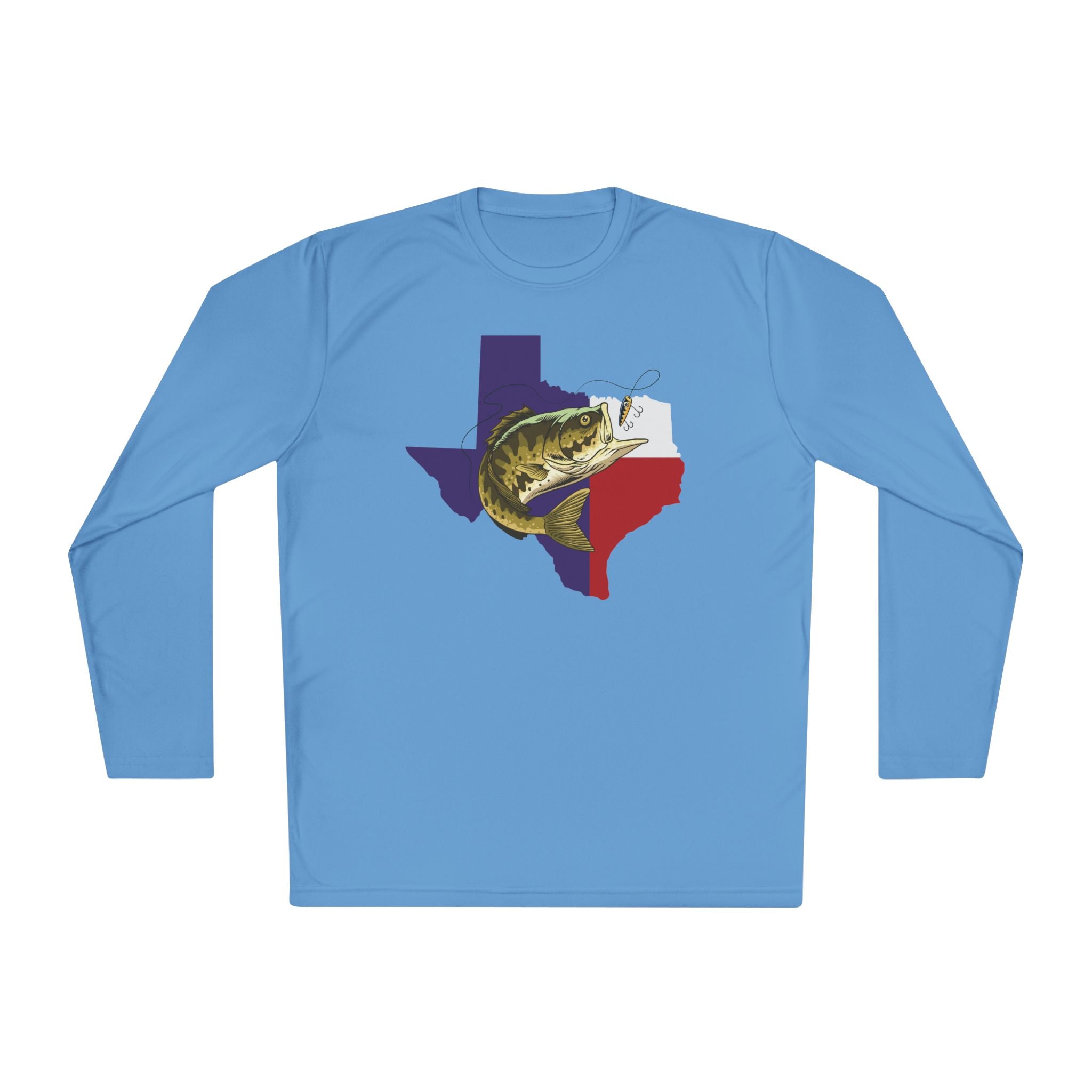 Texas Bass Fishing — Unisex Long Sleeve T-Shirt