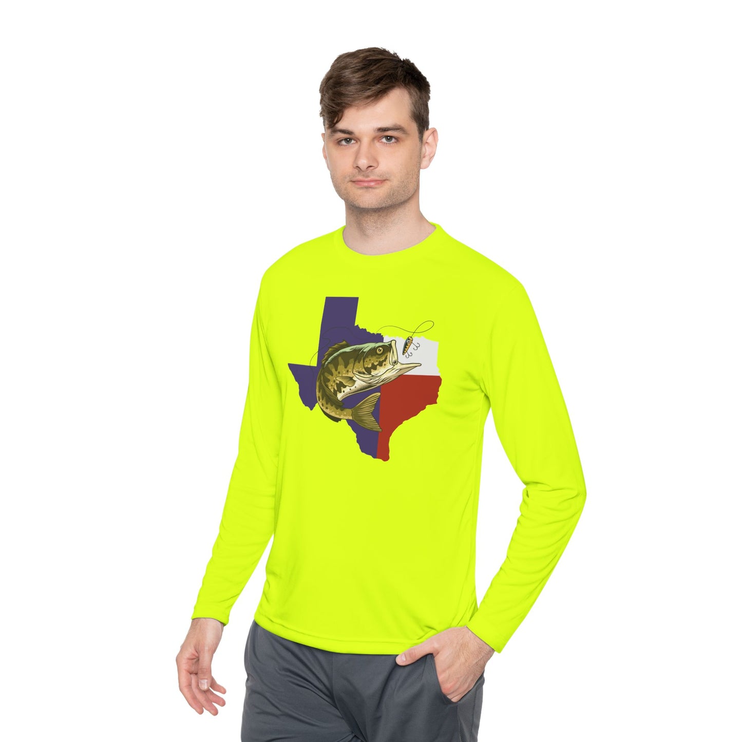 Texas Bass Fishing — Unisex Long Sleeve T-Shirt