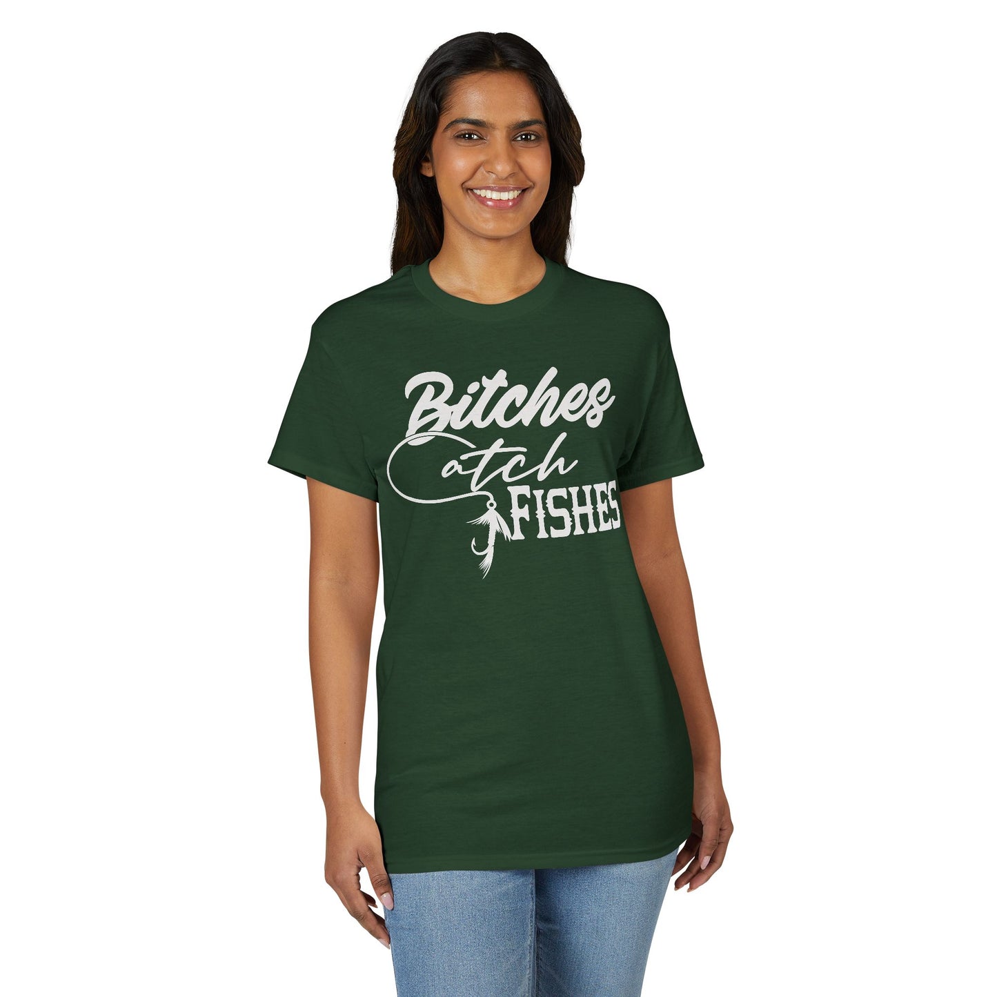 Bitches Catch Fishes — Unisex DryBlend® T-Shirt