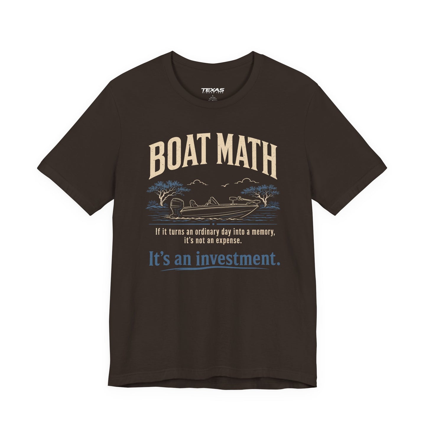 Boat Math — Unisex Cotton Tee