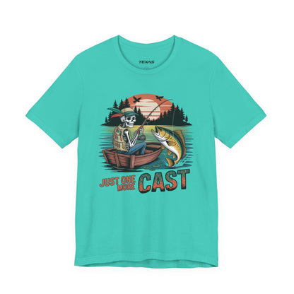 Just One More Cast — Unisex Cotton Tee