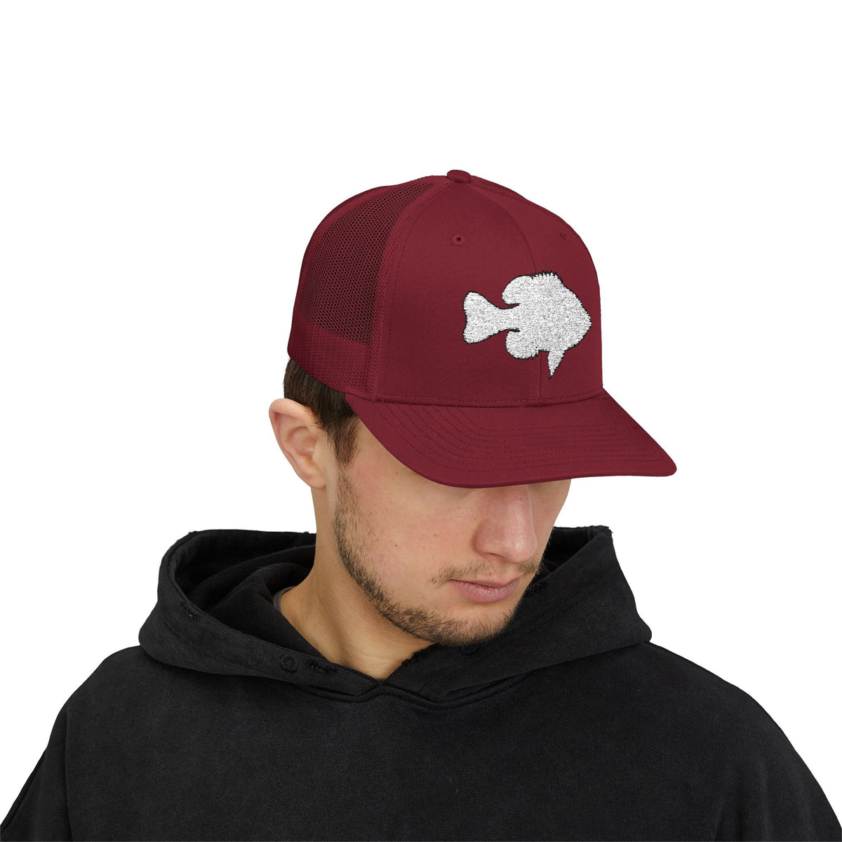 Bluegill Silhouette — Embroidered Baseball Cap