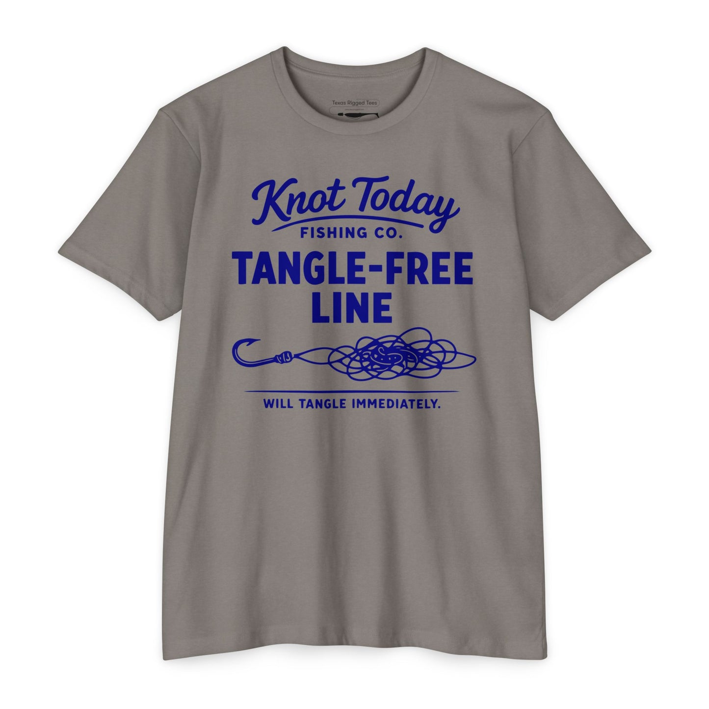 Knot Today Fishing Co. — Unisex Cotton-Poly Blend T-Shirt
