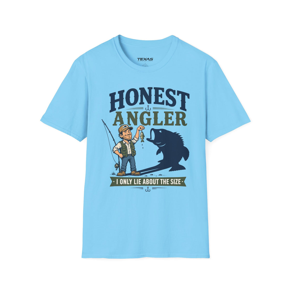 Honest Angler — Unisex Cotton Tee