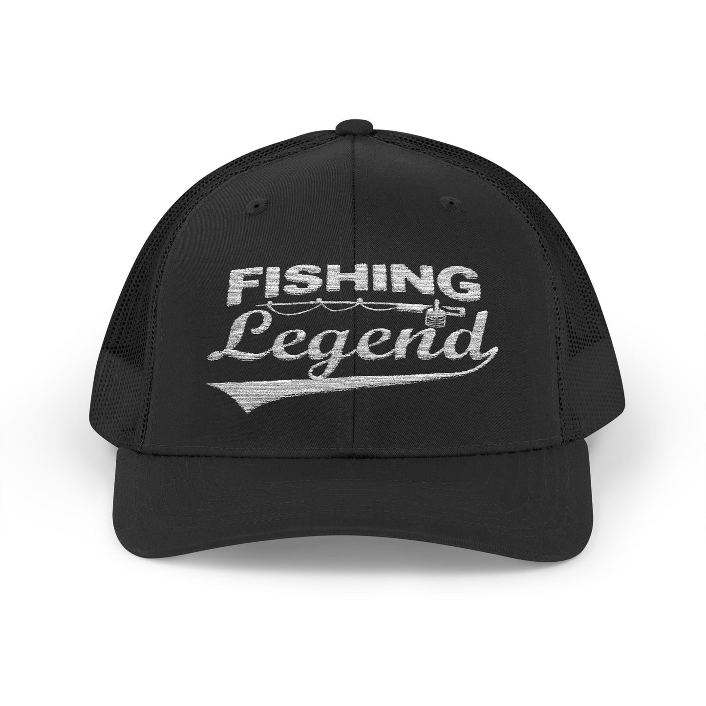 Fishing Legend — Embroidered Baseball Cap