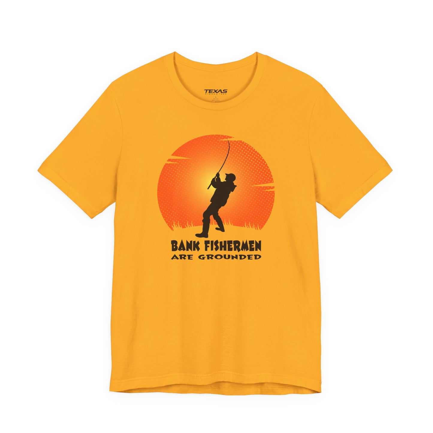 Bank Fishermen Are Grounded — Unisex Cotton Tee