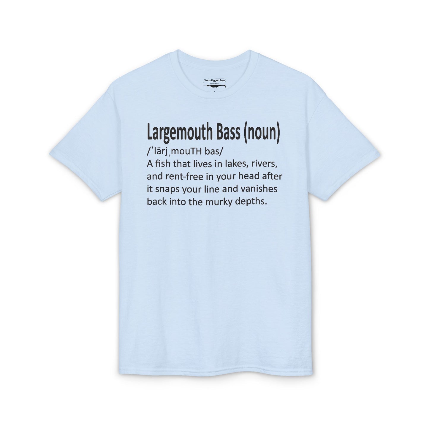 Largemouth Bass Defined — Unisex DryBlend® T-Shirt