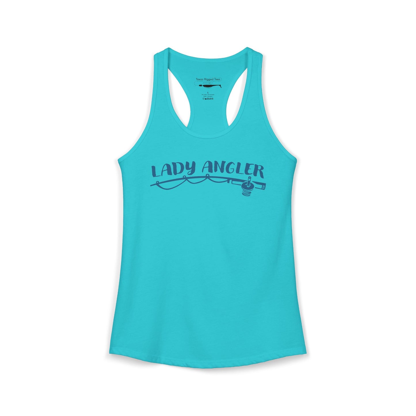 Lady Angler — Women’s Racerback Tank
