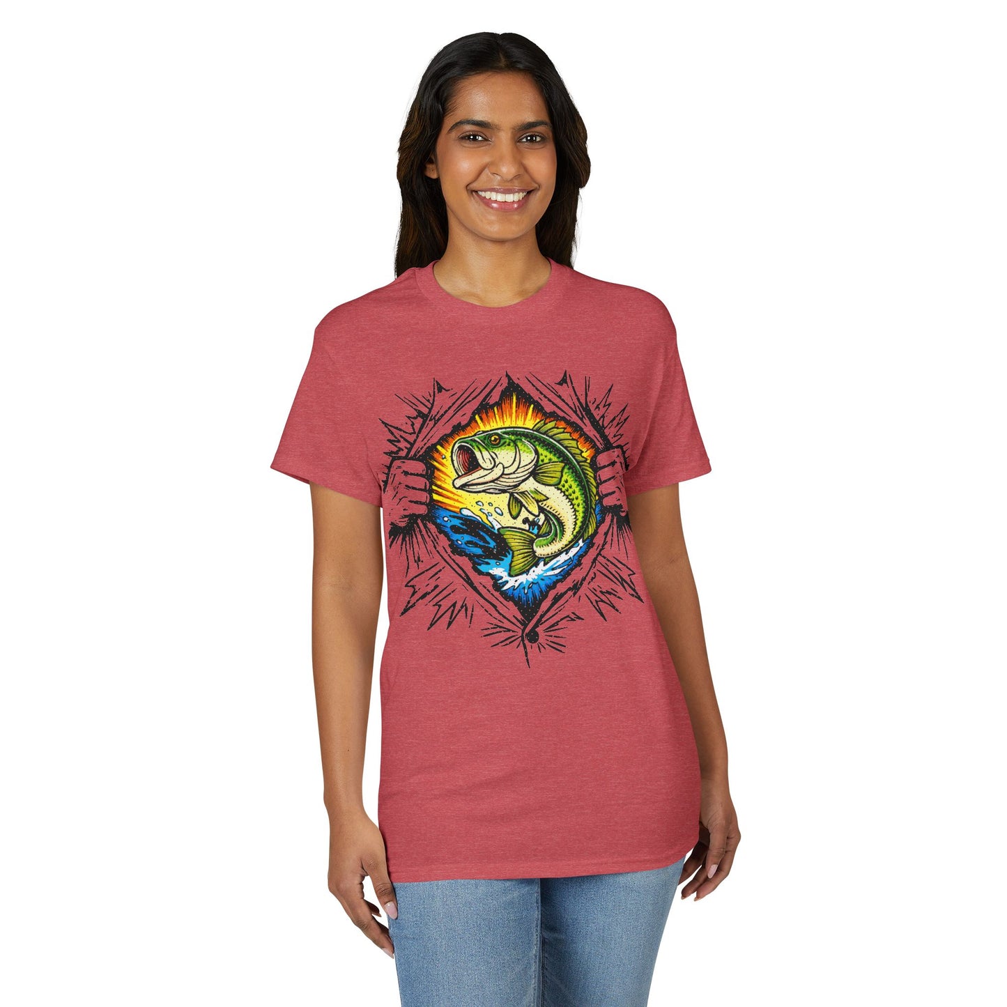 Fishing Is My Superpower — Unisex DryBlend® T-Shirt