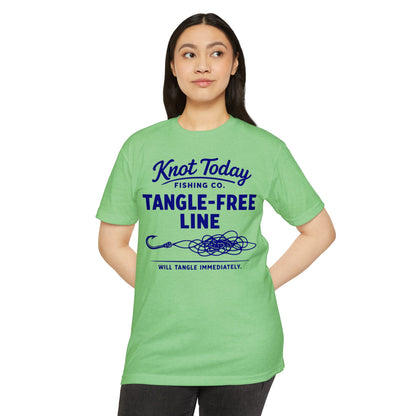 Knot Today Fishing Co. — Unisex Cotton-Poly Blend T-Shirt