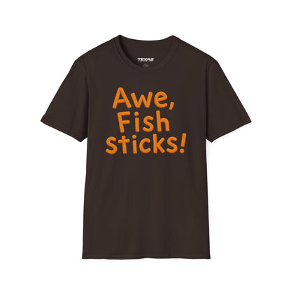 Awe, Fish Sticks! — Unisex Cotton Tee