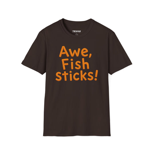 Awe, Fish Sticks! — Unisex Cotton Tee