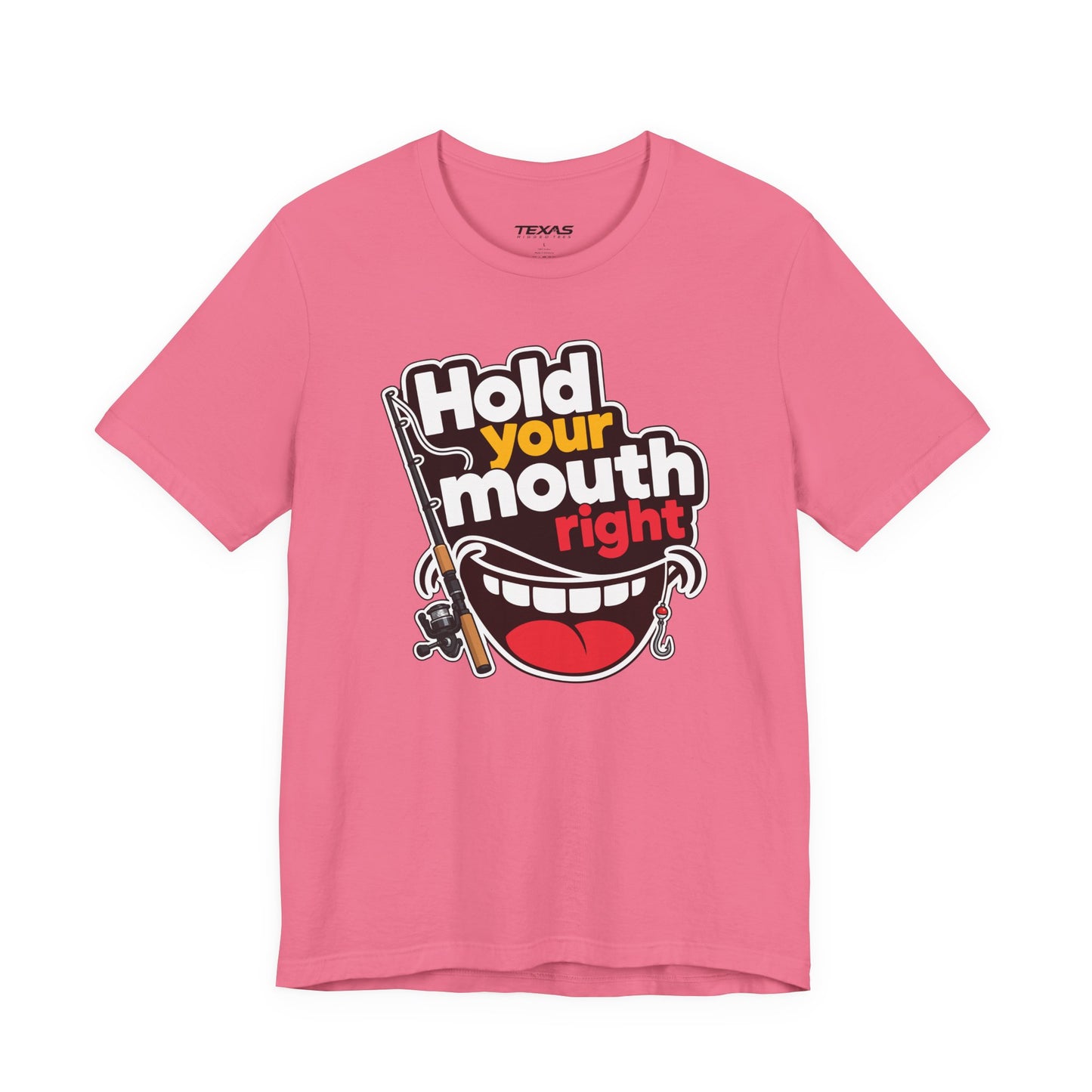 Hold Your Mouth Right — Unisex Cotton Tee
