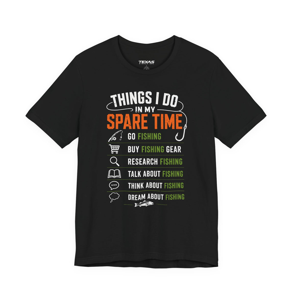 Things I Do in My Spare Time — Unisex Cotton Tee