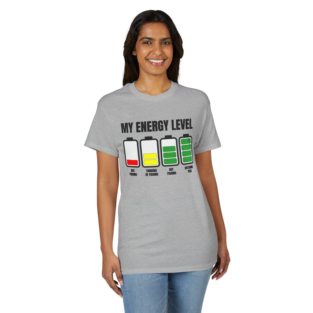 My Energy Level — Unisex DryBlend® T-Shirt