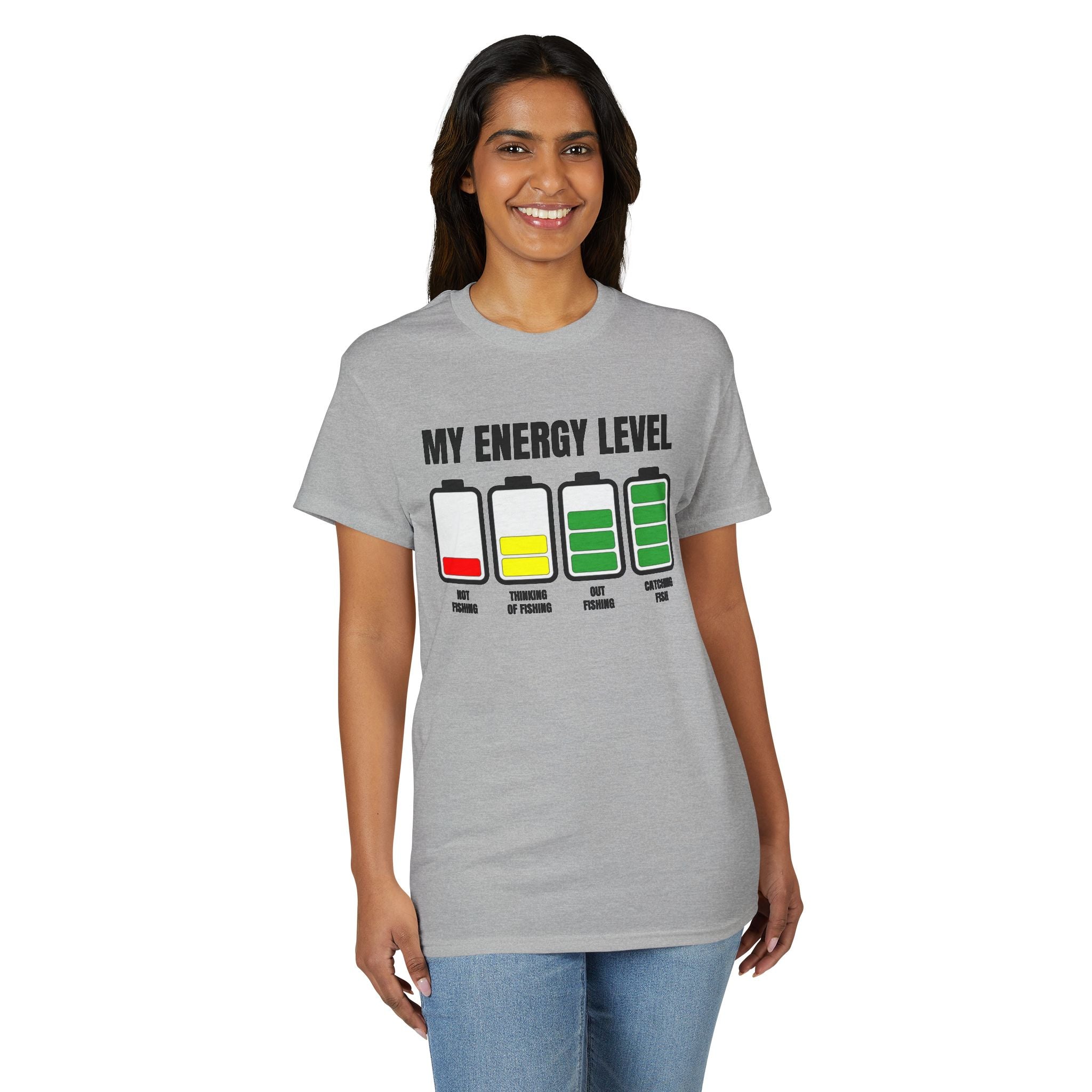 My Energy Level — Unisex DryBlend® T-Shirt